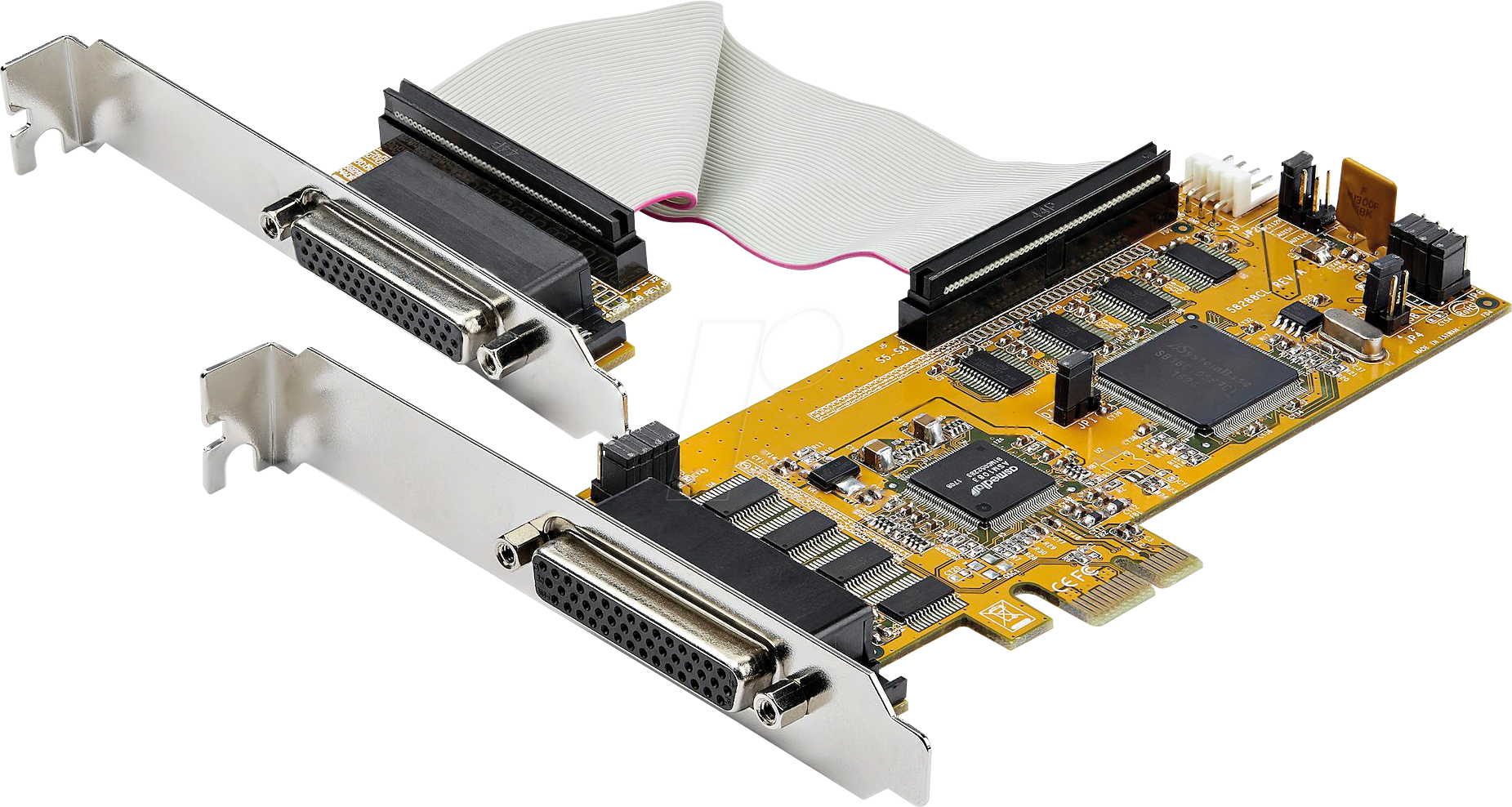 ST PEX8S1050LP - 8 Port RS 232, seriell, PCIe Karte, low profile von StarTech.com