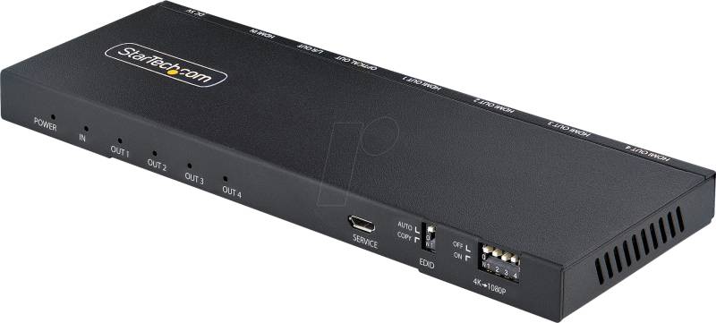 ST SPLITTER-44K - HDMI Splitter, 4 Port, 4K von StarTech.com
