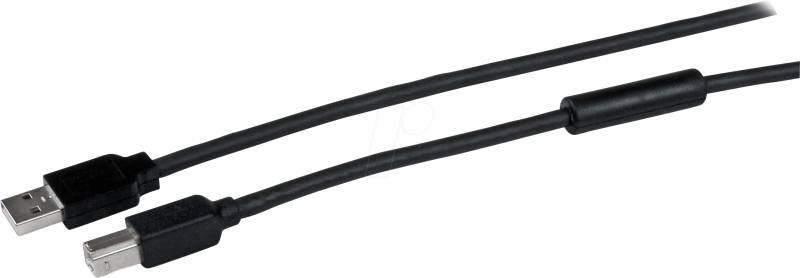 ST USB2HAB50AC - Aktives USB 2.0 Kabel A-Stecker auf B-Stecker Kabel 15 m von StarTech.com