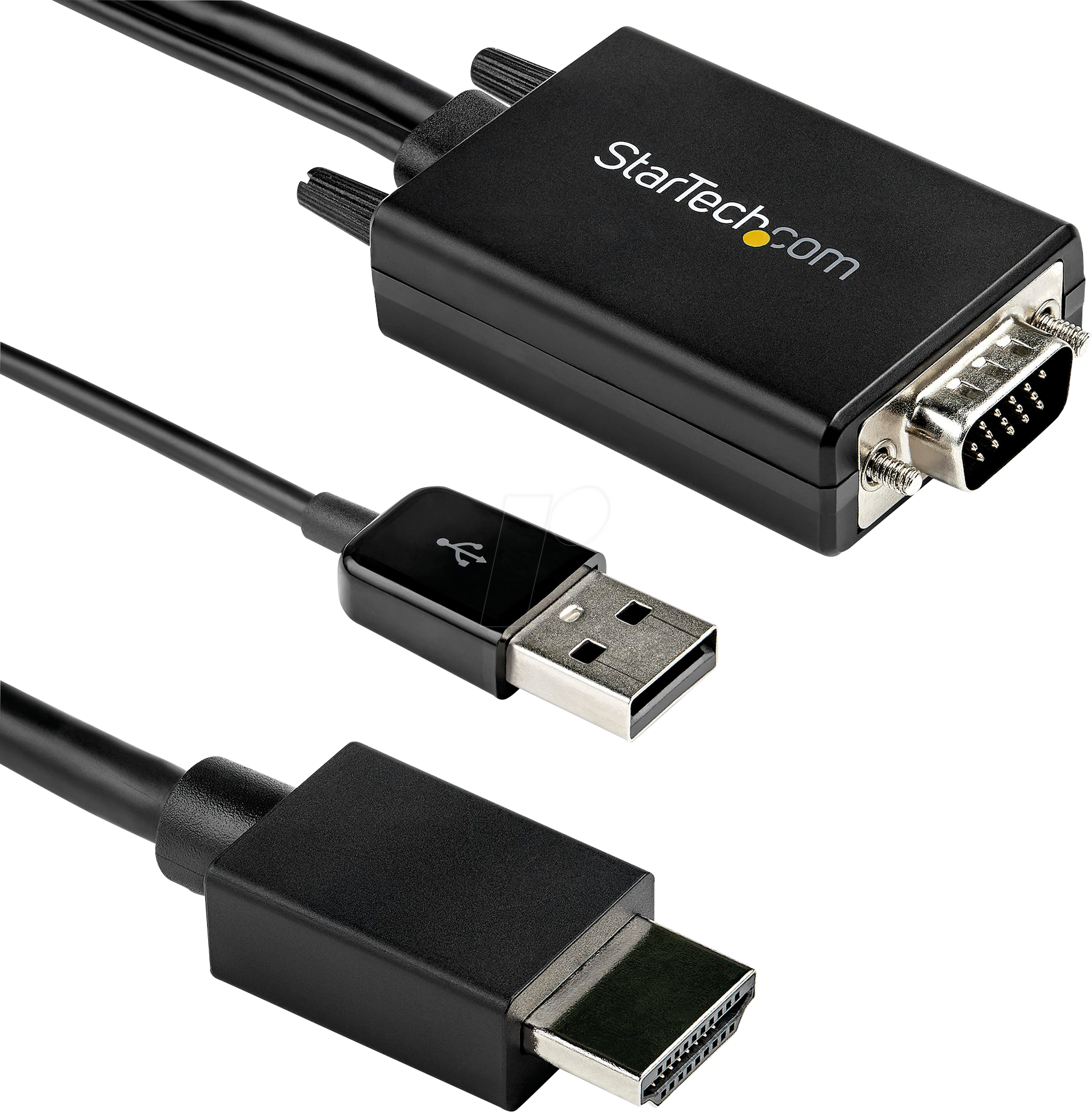 ST VGA2HDMM2M - VGA auf HDMI A Stecker, USB Audio, 1920 x 1200, 2 m ST VGA2HDMM2M - VGA auf HDMI A Stecker, USB Audio, 1920 x 1200, 2 m von StarTech.com
