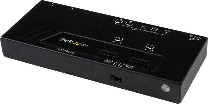 ST VS222HDQ - 2x2 Port HDMI Auto Switch/Verteiler von StarTech.com