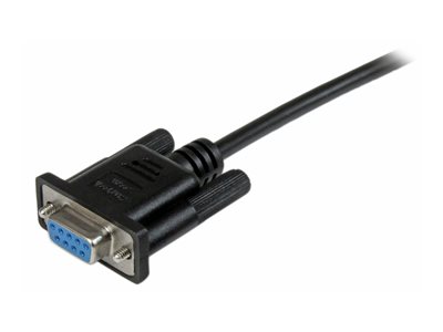 STARTECH 1m Black DB9 Null Modem Cable STARTECH 1m Black DB9 Null Modem Cable von StarTech.com