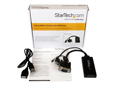 STARTECH VGA zu HDMI Adapter/ Konverter STARTECH VGA zu HDMI Adapter/ Konverter von StarTech.com