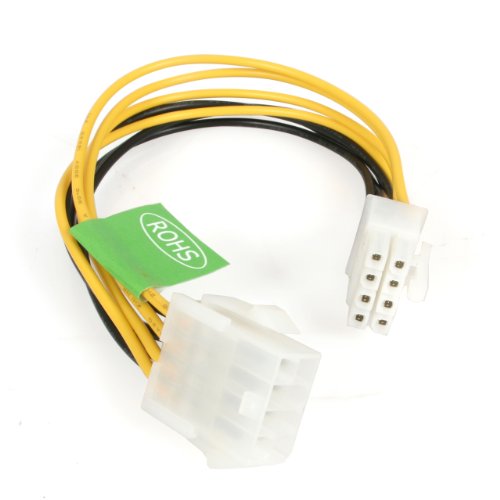 StarTech EPS8EXT 20,3 cm EPS 8 Pin Power Verlängerungskabel , StarTech EPS8EXT 20,3 cm EPS 8 Pin Power Verlängerungskabel , von StarTech