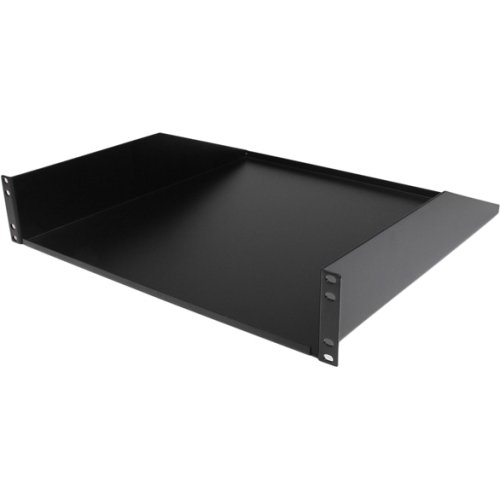 StarTech. Com 2U Rack Mount Kragarmregal (Schwerlast, Fixer Server, Rack Cabinet Regal, 56 kg – 48,3 cm 2U breit – schwarz"Produkt Kategorie: Rack & Verkabelung/Rack Geräte" von StarTech.com