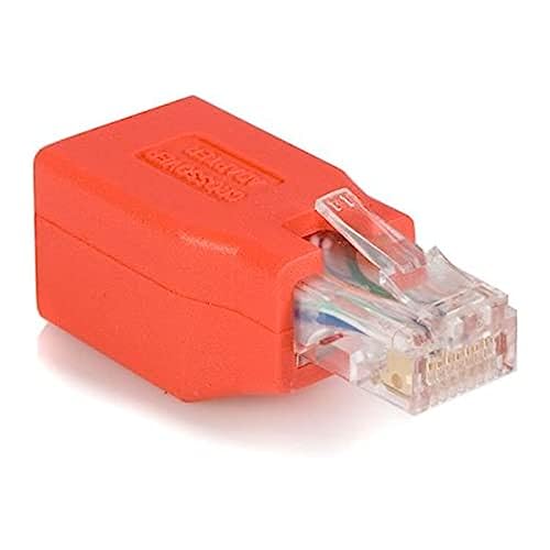StarTech. com-Adapter CAT6 Ethernet Netzwerkkabel direkt geradeaus Straight Crossover Crossover UTP Patch RJ45 Adapter für Kabel (RJ-45, RJ-45, Männlich/Weiblich, Rot, 1,5 cm, 4,5 cm StarTech. com-Adapter CAT6 Ethernet Netzwerkkabel direkt geradeaus Straight Crossover Crossover UTP Patch RJ45 Adapter für Kabel (RJ-45, RJ-45, Männlich/Weiblich, Rot, 1,5 cm, 4,5 cm von StarTech
