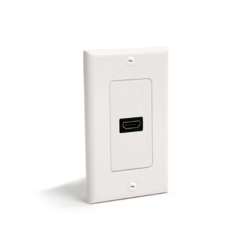 StarTech. com Single Outlet Female HDMI Wall Plate – Weiß StarTech. com Single Outlet Female HDMI Wall Plate – Weiß von StarTech