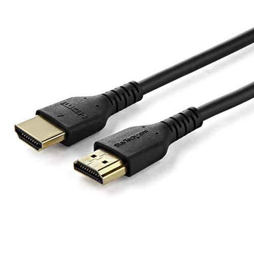 StarTech.com 1,5m Premium Zertifiziertes HDMI Kabel mit Ethernet, High Speed 4K 60Hz HDR10/ARC Kabel, Robustes HDMI 2.0 Kabel StarTech.com 1,5m Premium Zertifiziertes HDMI Kabel mit Ethernet, High Speed 4K 60Hz HDR10/ARC Kabel, Robustes HDMI 2.0 Kabel von StarTech.com