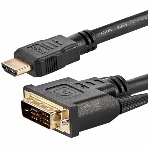 StarTech.com 1,8m HDMI auf DVI-D Kabel - HDMI / DVI Anschlusskabel - St/St (HDMIDVIMM6) von StarTech.com