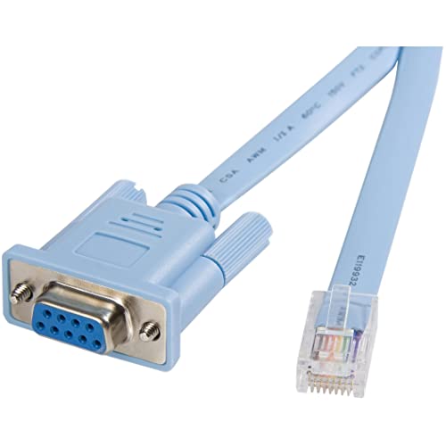 StarTech.com 1,8m RJ45 auf DB9 Cisco Konsolen Management Router Kabel - St/Bu von StarTech.com