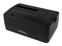 StarTech.com 1-Bay USB 3.1 auf SATA Festplatten Dockingstation, USB 3.1 (10 Gbit/s) Festplatten Dock, Externe 2,5/3,5 SATA III HDD/SSD Docking Station, Top-Loading Laufwerksschacht, HDD, SSD, Serial ATA III, 2.5,3.5 Zoll, 6 TB, USB 3.2 Gen 2 (3.1 Gen 2) Type micro-B, 10 Gbit/s von StarTech.com