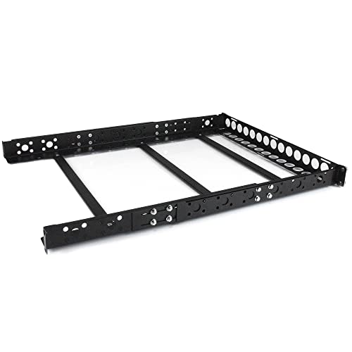 StarTech.com 1 HE Universal Server Rack Schienen - TAA-konforme Server Montageschienen mit einstellbarer Tiefe - 19 Zoll Rack Mount Schienen (UNIRAILS1U) von StarTech.com