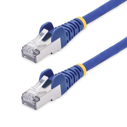 StarTech.com 1 m Blaues CAT8 Netzwerkkabel, Snagless RJ45 Patchkabel, 25G/40G LAN Kabel, 2000MHz, 100W PoE++, S/FTP, LSZH StarTech.com 1 m Blaues CAT8 Netzwerkkabel, Snagless RJ45 Patchkabel, 25G/40G LAN Kabel, 2000MHz, 100W PoE++, S/FTP, LSZH von StarTech.com