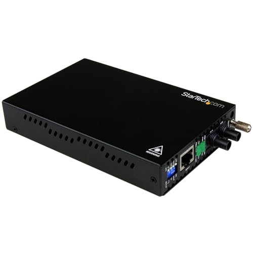 StarTech.com 10/100 Mbit/sLWL / Glasfaser Ethernet ST Medienkonverter - 2 km StarTech.com 10/100 Mbit/sLWL / Glasfaser Ethernet ST Medienkonverter - 2 km von StarTech.com