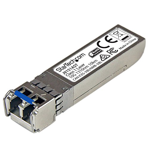 StarTech.com 10 Gigabit LWL SFP+ Transceiver Modul, HP J9151A kompatibel, SM LC mit DDM, 10km, 10GBase-LR von StarTech.com