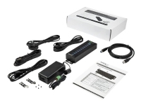 StarTech.com 10 Port USB 3.0 Hub mit Netzteil - Industrieller USB-A Hub aus Metall mit ESD und 350W Überspannungsschutz - Din/Wand/Schreibtischmontage - Hochgeschwindigkeits USB 3.2 Gen 1 (5Gbit/s) Hub, USB 3.2 Gen 1 (3.1 Gen 1) Type-B, USB 3.2 Gen 1 (3.1 Gen 1) Type-A, 5000 Mbit/s, Schwarz, Leistung, RoHS, REACH, CE, FCC, TAA von StarTech.com