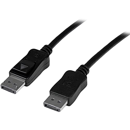 StarTech.com 10 m Aktives DisplayPort Kabel - 4K Ultra HD DisplayPort Kabel - Langes DP zu DP Kabel für Projektor/Monitor - DP Video/Display Kabel - Einrastende DP Stecker (DISPL10MA) von StarTech.com