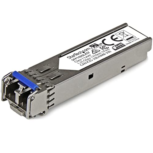 StarTech.com 1000BASE-LX - Gigabit Transceiver - LC Fiber - MSA Compliant - 10 km - Gigabit SFP Modul - Single Mode SFP von StarTech.com