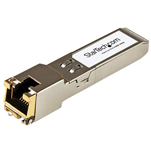 StarTech.com 10065-ST Transceiver Modul (SFP Module, 10/100/1000Base-TX Extreme Networks kompatibel, Kupfer, RJ-45 Kupfer mit DDM) von StarTech.com