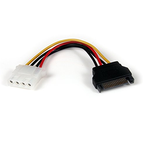 StarTech.com 15cm SATA auf LP4 Stromadapter - Bu/St von StarTech.com