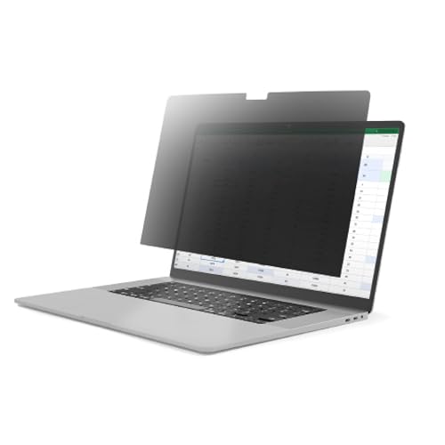 StarTech.com 16-inch MacBook Pro 21/23 Laptop Privacy Screen, Anti-Glare Privacy Filter w/51% Blue Light Reduction, Monitor Screen Protector with +/- 30 deg. Viewing Angle (16M21-PRIVACY-SCREEN) von StarTech.com