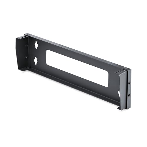 StarTech.com 1U Vertical Wall-Mount Bracket for 19Inch Rack Mountable Equipment, 121lb/55kg Capacity, for Patch Panels/Servers StarTech.com 1U Vertical Wall-Mount Bracket for 19Inch Rack Mountable Equipment, 121lb/55kg Capacity, for Patch Panels/Servers von StarTech.com