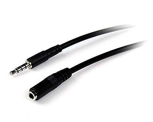 StarTech.com 1m 3,5mm 4-Pol. TRRS-Headset-Verlängerungskabel - Stecker/Buchse von StarTech.com