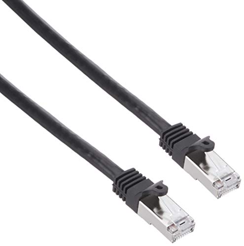 StarTech.com 1m Cat6 Netzwerkkabel, geschirmt (SFTP) Snagless Gigabit Patchkabel, Schwarz von StarTech.com