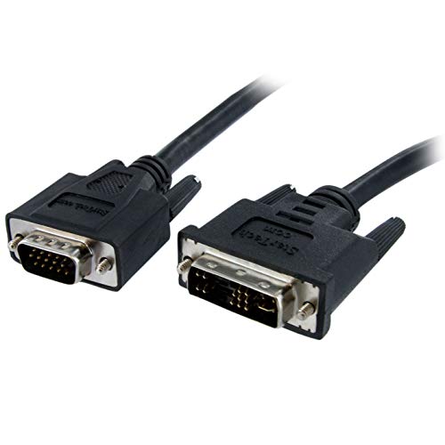 StarTech.com 1m DVI auf VGA Monitorkabel, Stecker / Stecker, DVI-I 24+5 VGA (15Pin), DVI-A Analog VGA Kabel St/St 1m von StarTech.com