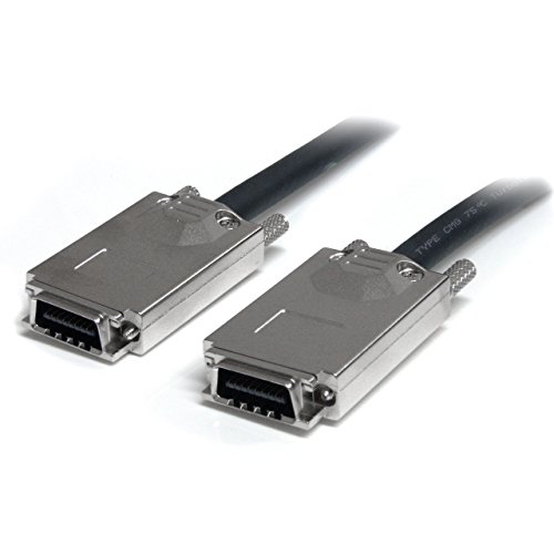 StarTech.com 1m Infiniband SCSI SAS Kabel extern - SFF-8470 auf SFF8470 von StarTech.com