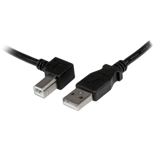 StarTech.com 1m USB 2.0 A auf B Kabel links gewinkelt - St/St - USB Druckerkabel von StarTech.com