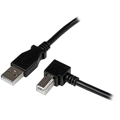 StarTech.com 1m USB 2.0 A auf B Kabel rechts gewinkelt - St/St - USB Druckerkabel von StarTech.com