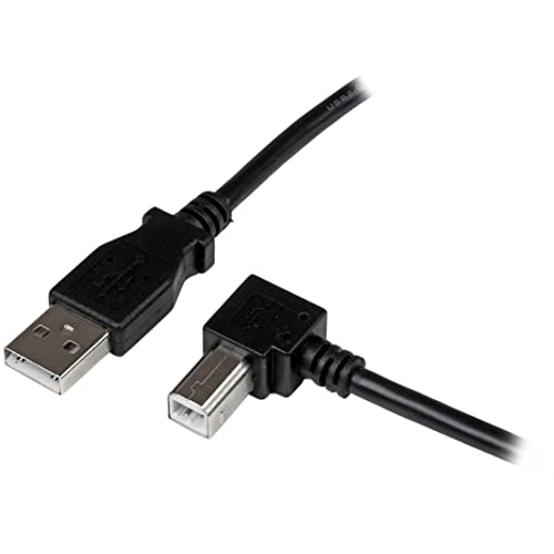 StarTech.com 1m USB 2.0 A auf B Kabel rechts gewinkelt - St/St - USB Druckerkabel von STARTECH.COM