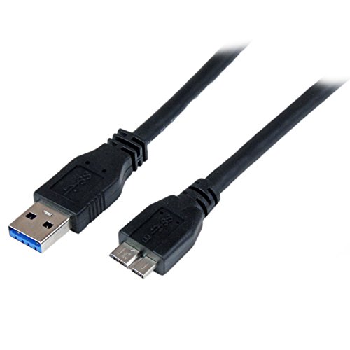 StarTech.com 1m zertifiziertes USB 3.0 SuperSpeed Kabel A auf Micro B, Schwarz, USB 3 Anschlusskabel, Stecker/Stecker StarTech.com 1m zertifiziertes USB 3.0 SuperSpeed Kabel A auf Micro B, Schwarz, USB 3 Anschlusskabel, Stecker/Stecker von StarTech.com