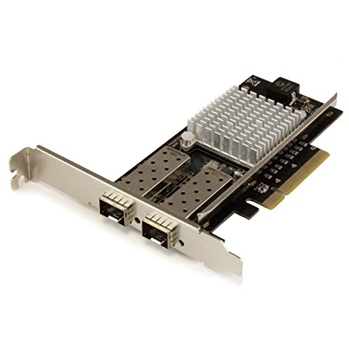 StarTech.com 2 Port 10G LWL Netzwerkkarte mit offenem SFP+ - PCIe, Intel Chip - 2-fach Glasfaser Ethernet Adapter mit Open SFP+ von StarTech.com