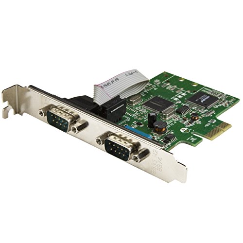 StarTech.com 2 Port PCI Express Seriell Karte mit 16C1050 UART - RS232 - PCIe Seriell mit Dual Channel 16C1050 UART von StarTech.com