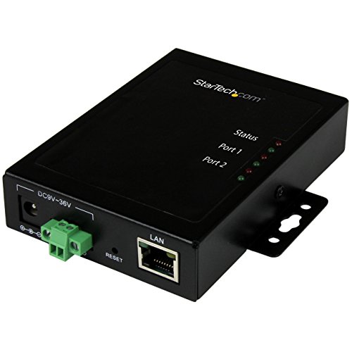 StarTech.com 2 Port Seriell auf IP Geräte Server, RS232, Metall und Montierbar, Serieller Geräte Server StarTech.com 2 Port Seriell auf IP Geräte Server, RS232, Metall und Montierbar, Serieller Geräte Server von StarTech.com