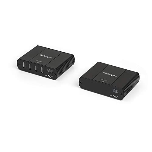 StarTech.com 2 Port USB Extender / Verlängerung über Cat5 oder Cat6 Ethernet Kabel bis zu 100m von StarTech.com