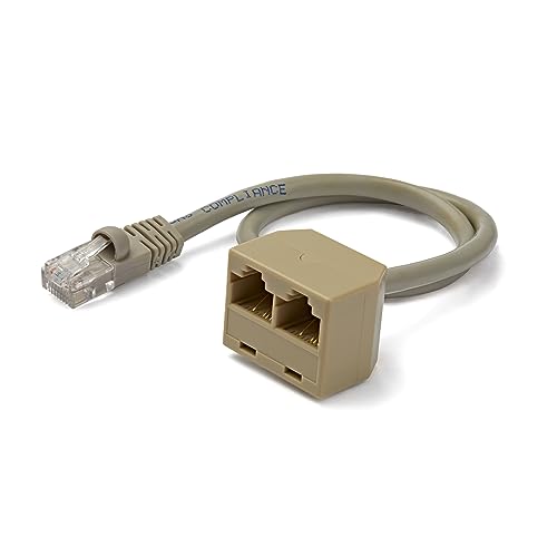 StarTech.com 2 auf 1 RJ45 10/100 Mbit/s Splitter Kabel Adapter - St/Bu StarTech.com 2 auf 1 RJ45 10/100 Mbit/s Splitter Kabel Adapter - St/Bu von StarTech