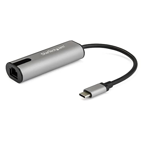 StarTech.com 2.5GbE USB-C auf Netzwerk Adapter - USB-C 3.0 2.5/1 Gbit/s und 100 Mbit/s Multigeschwindigkeits NIC - USB-C/Thunderbolt 3 3.1 Laptop auf RJ45/LAN - MacBook Pro, Surface (US2GC30) von StarTech.com