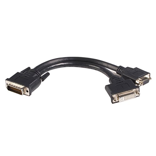 StarTech.com 20cm LFH 59 Stecker auf DVI-I VGA DMS 59 Buchse Kabel - DMS zu VGA Adapter - DMS-59 / VGA Y-Kabel von StarTech.com