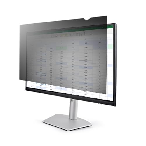StarTech.com 28-inch 16:9 Computer Monitor Privacy Filter, Anti-Glare Privacy Screen w/51% Blue Light Reduction, Monitor Screen Protector w/+/- 30 Deg. Viewing Angle (2869-PRIVACY-SCREEN) von StarTech.com