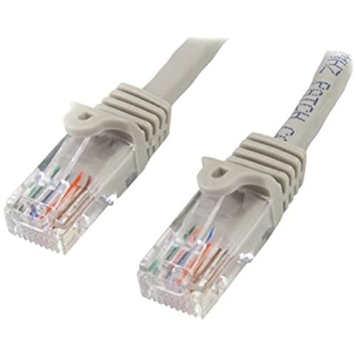 StarTech.com 2m Cat5e RJ45 UTP Netzwerkkabel Snagless - Cat 5e Patchkabel - Grau - Stecker / Stecker von StarTech.com