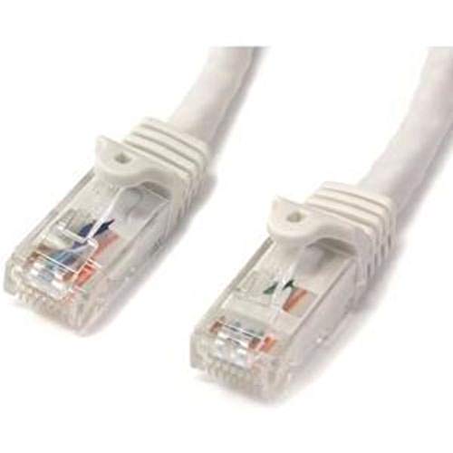 StarTech.com 2m Cat6 Gigabit Snagless Patchkabel - RJ45 UTP Netzwerkkabel mit Schutzmanschette - Cat 6 Kabel - Weiß von StarTech.com