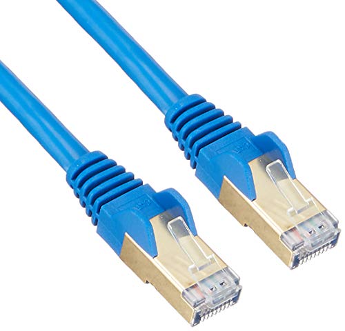 StarTech.com 2m Cat6a Ethernet Kabel, geschirmt (STP), Cat6a Netzwerkkabel, Cat6a Patchkabel, Cat 6a, Blau von StarTech.com