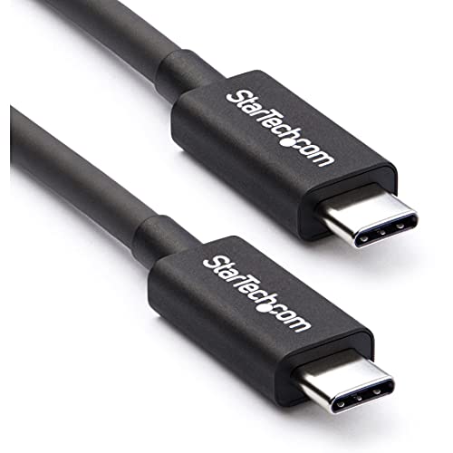 StarTech.com 2m Passives Thunderbolt 3 Kabel, 20Gbps, 100W PD, 4K Video, Thunderbolt Kabel, Kompatibel mit USB4/DP Alt Mode, Thunderbolt 4, USB 3.2/Typ-C (TBLT3MM2M) von StarTech.com