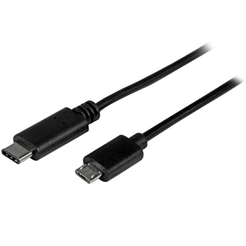 StarTech.com 2m USB-C Micro-B Kabel, USB 2.0, USB-C auf Micro USB Ladekabel, USB 2.0 Typ C zu Micro B Kabel, Thunderbolt 3 kompatibel von StarTech.com