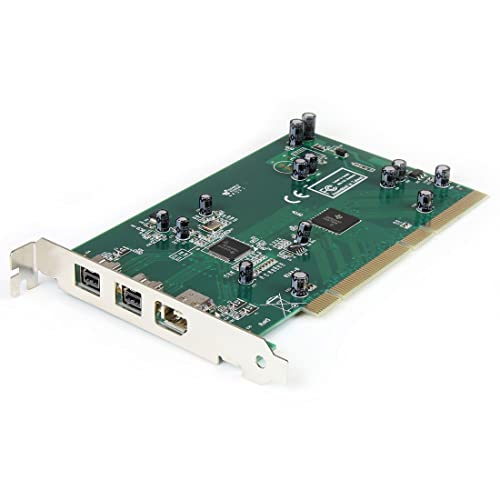 StarTech.com 3-Port 2b 1a 1394b-FireWire PCI Schnittstellenkarte mit DV-Schnittprogramm von StarTech.com