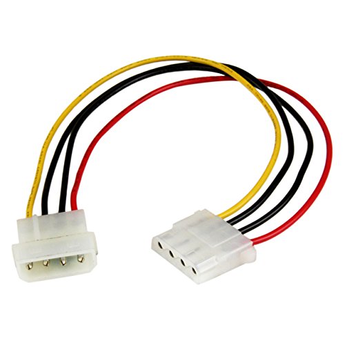 StarTech.com 30cm LP4 Molex Strom Verlängerung - 4 Pin Anschlusskabel / Verlängerungskabel - Stecker/Buchse von StarTech.com