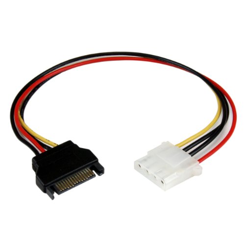 StarTech.com 30cm SATA auf LP4 Stromadapter - Bu/St - Serial ATA zu 4pin Stromkabel Adapter von StarTech.com